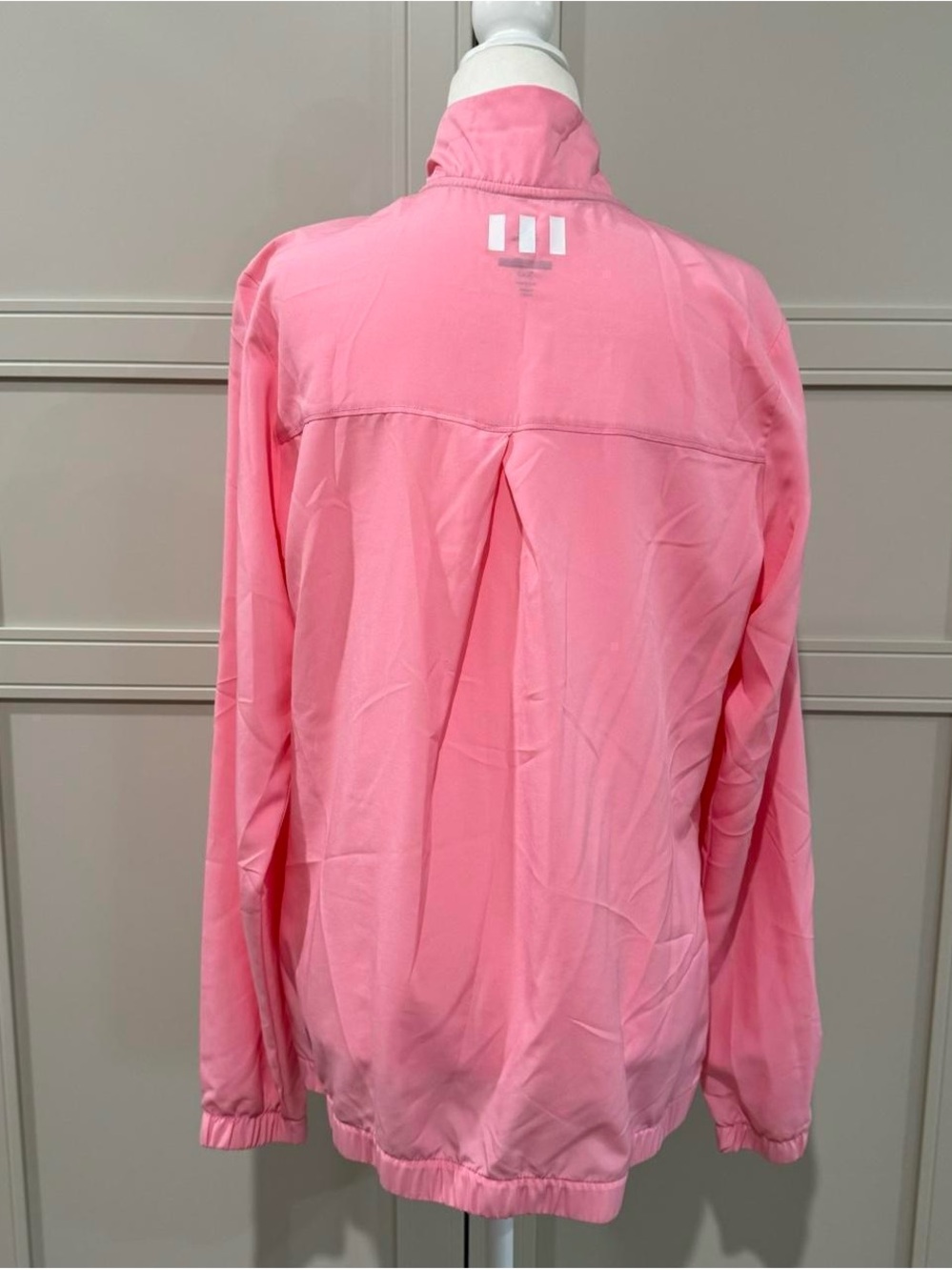 adidas Pink Full-Zip Track Jacket - Picture 4 of 7